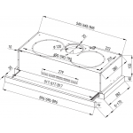 Thomson TM-RH608 60厘米 易拆式拉趟式抽油煙機 (拉絲銀)